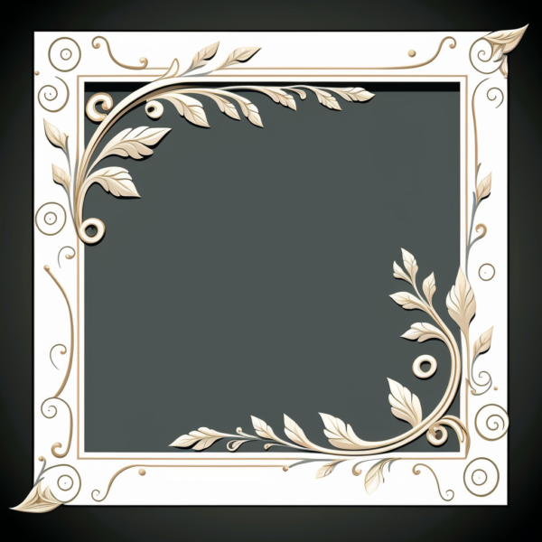 Classic Greek Banner Picture Frame